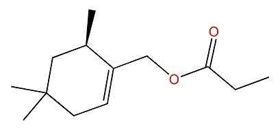 beta-Isocyclolavandulyl propionate